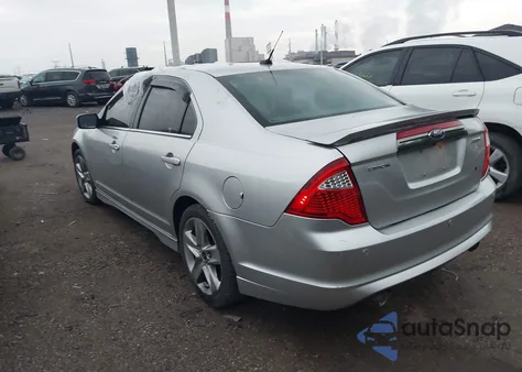 2012 Ford Fusion Sport из США, поврежденный, VIN 3FAHP0KC1CR256812